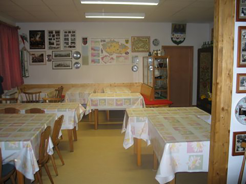 Der Innenraum des Haus der Heimat.