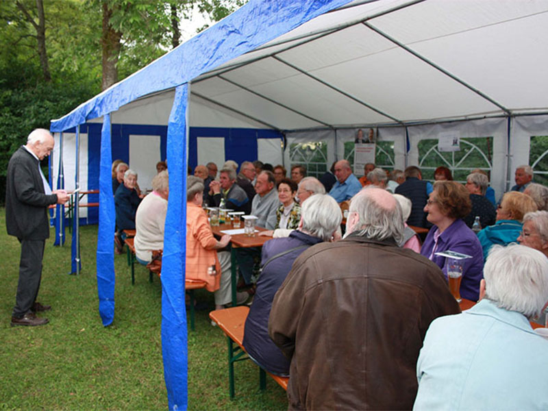 Ein Bild vom Sommerfest.